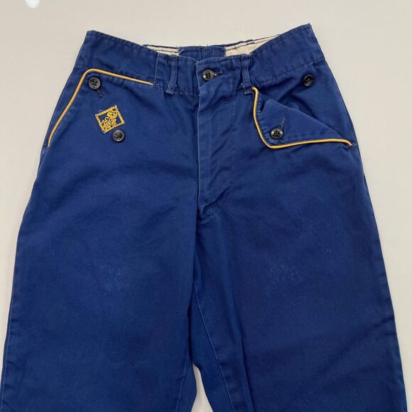 Vintage‎ Cub Scouts BSA Youth Blue & Gold Pants, Cub Scouts Pants, Cub Scout 239 - Picture 2 of 12